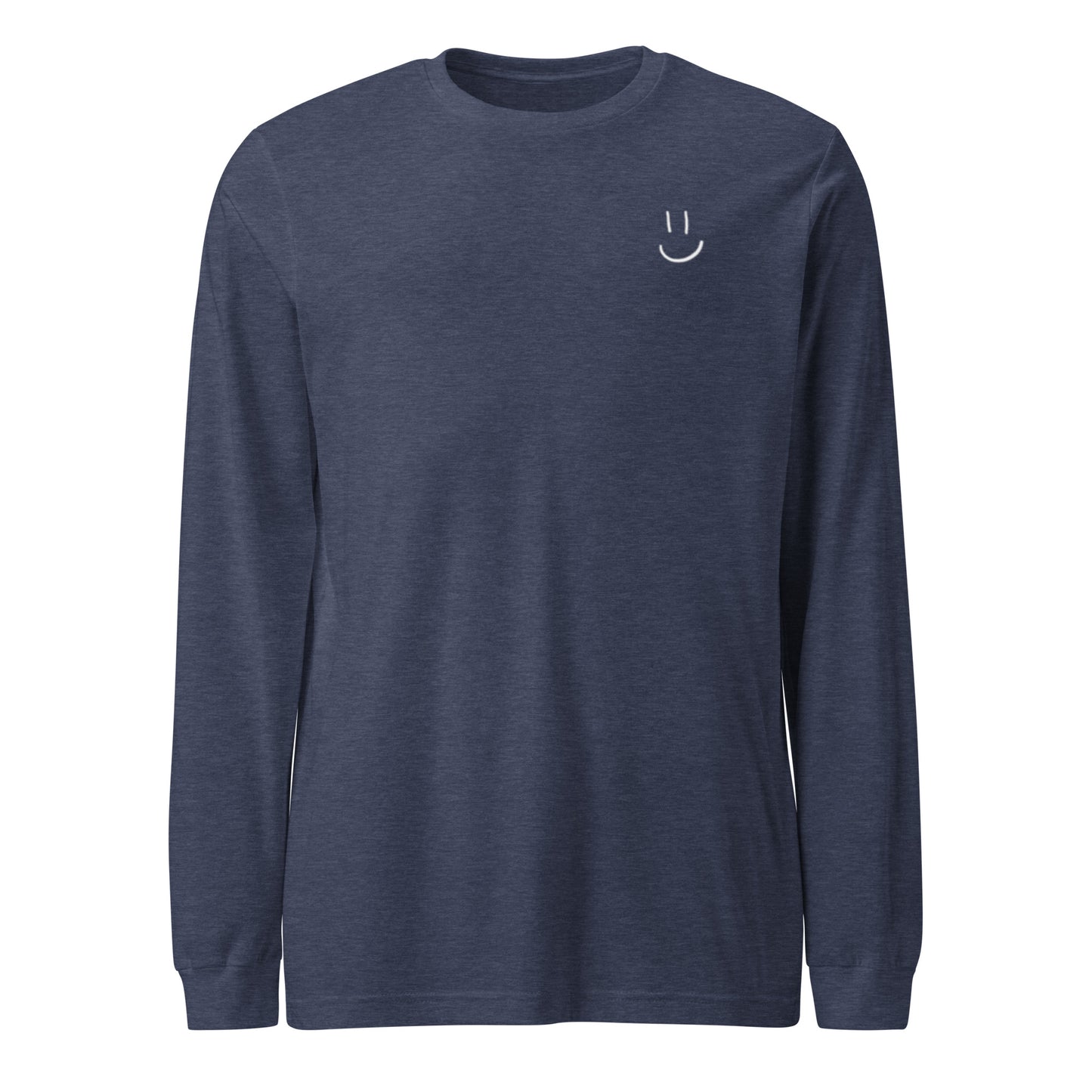 Keep Smiling Long Sleeve T Shirt - ALL CAPS