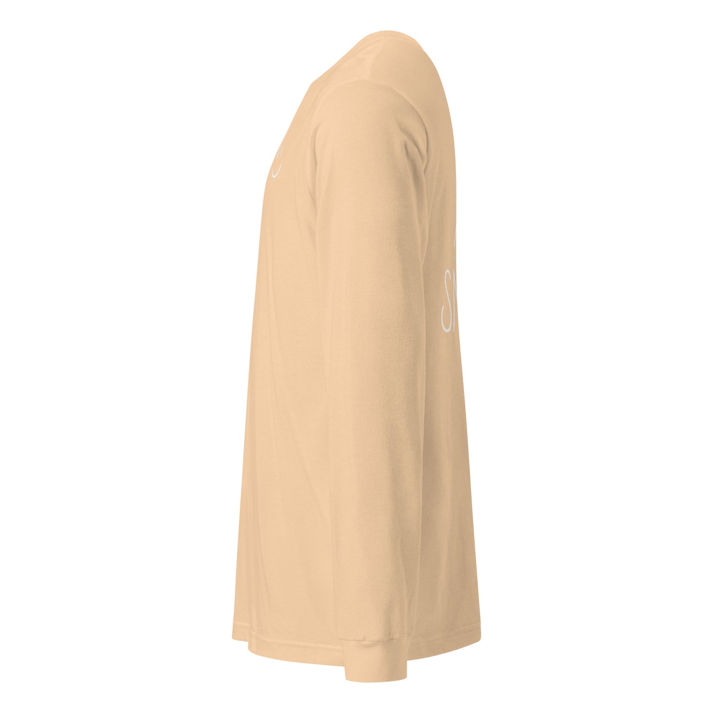 Keep Smiling Long Sleeve T Shirt - ALL CAPS