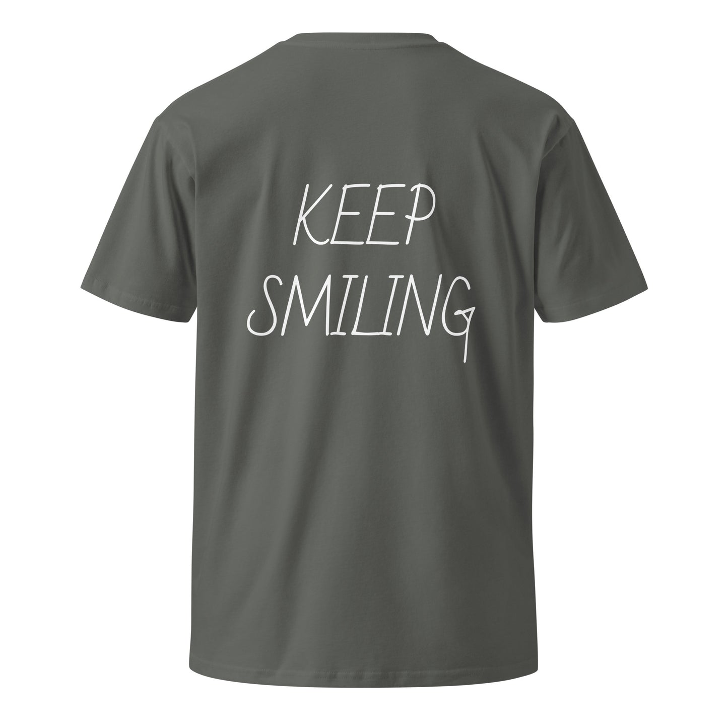 Keep Smiling T Shirt - ALL CAPS