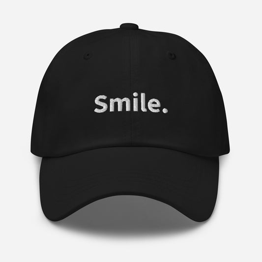 Smiley Threads Smile. Dad Hat