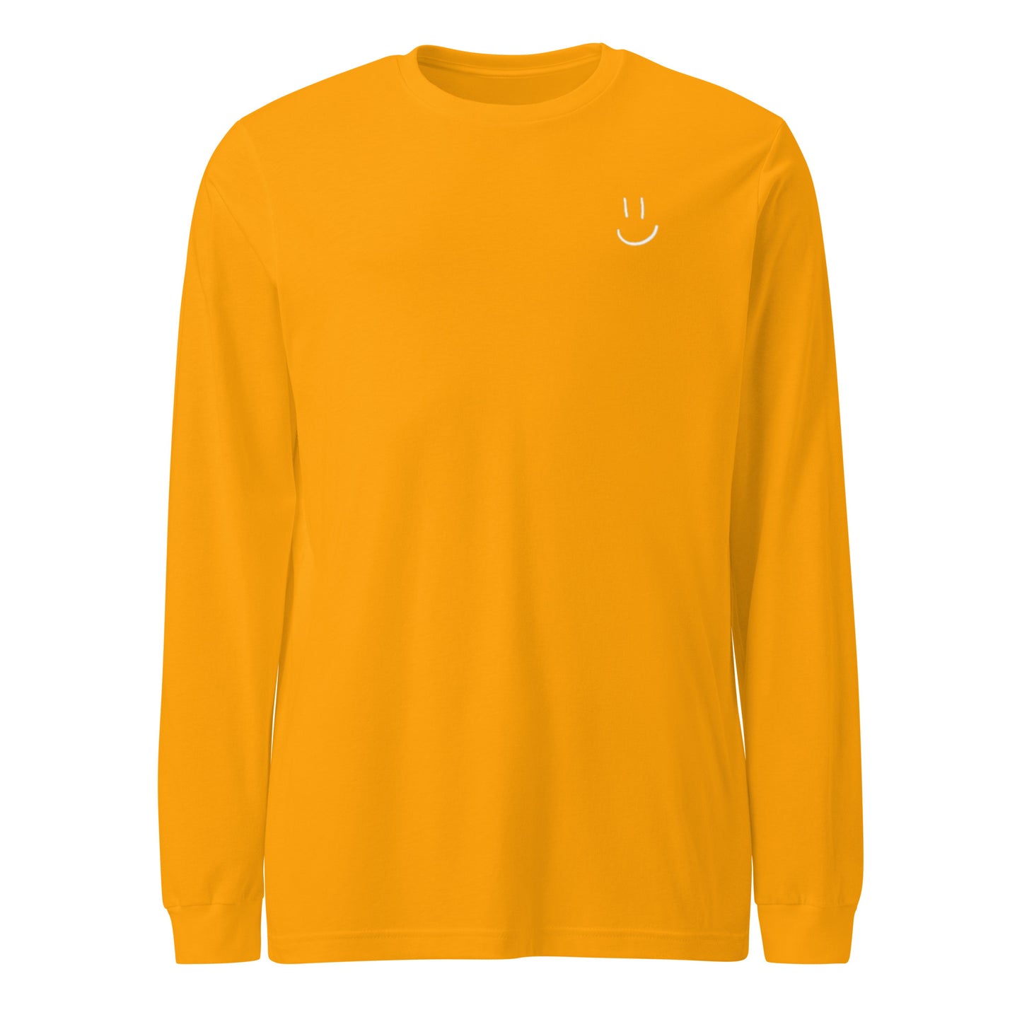 Keep Smiling Long Sleeve T Shirt - ALL CAPS