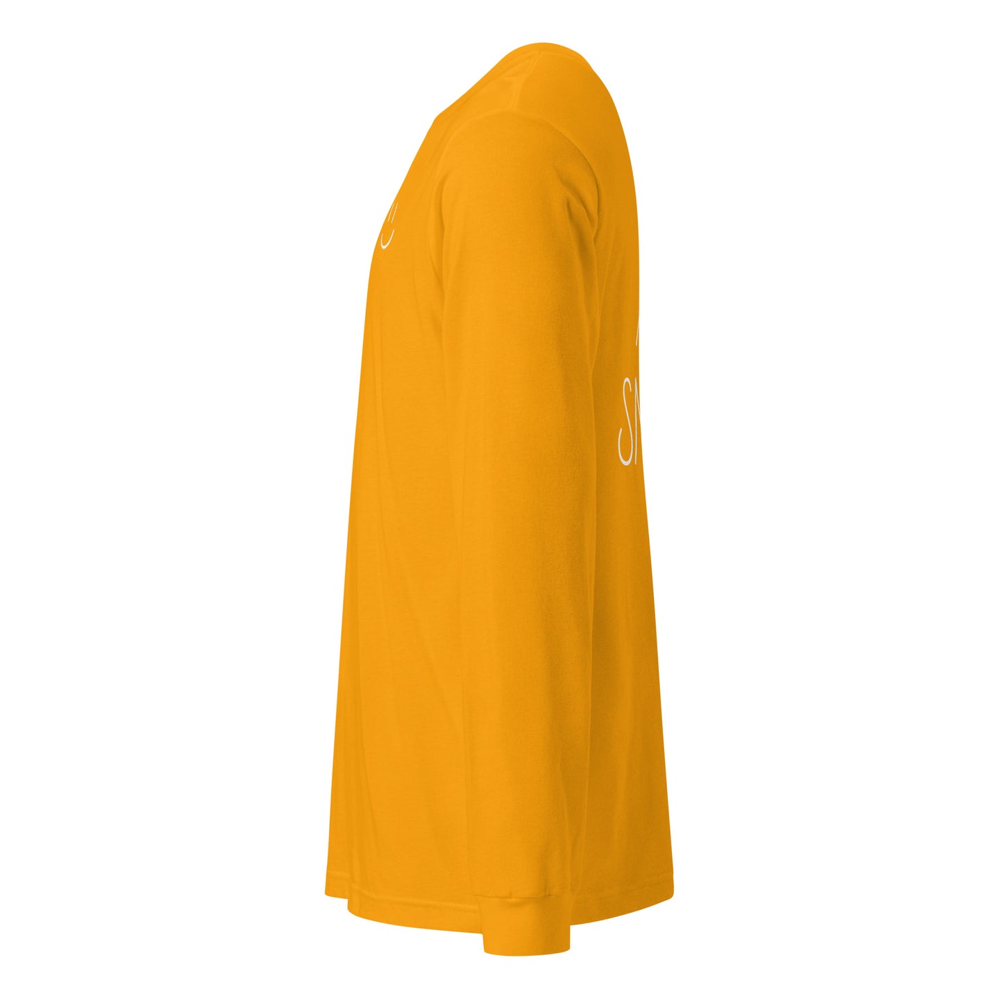 Keep Smiling Long Sleeve T Shirt - ALL CAPS