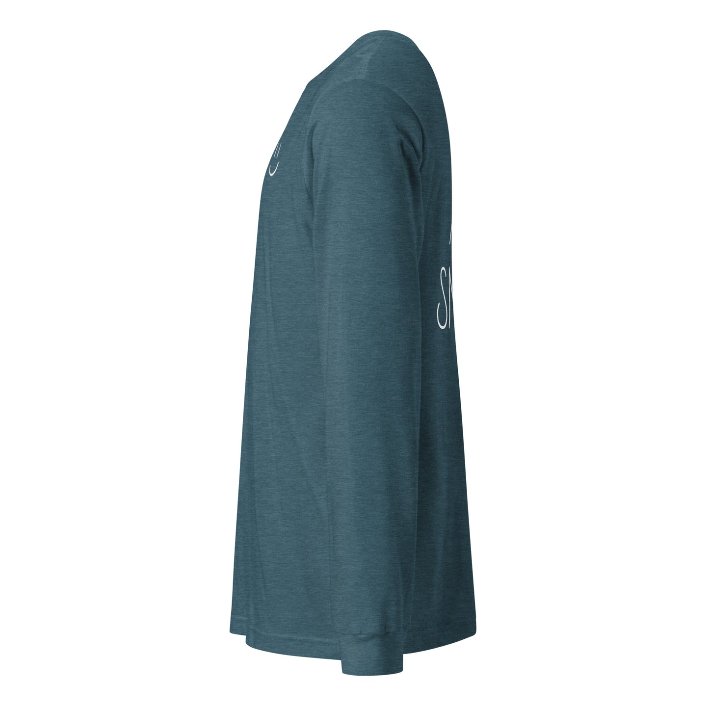 Keep Smiling Long Sleeve T Shirt - ALL CAPS