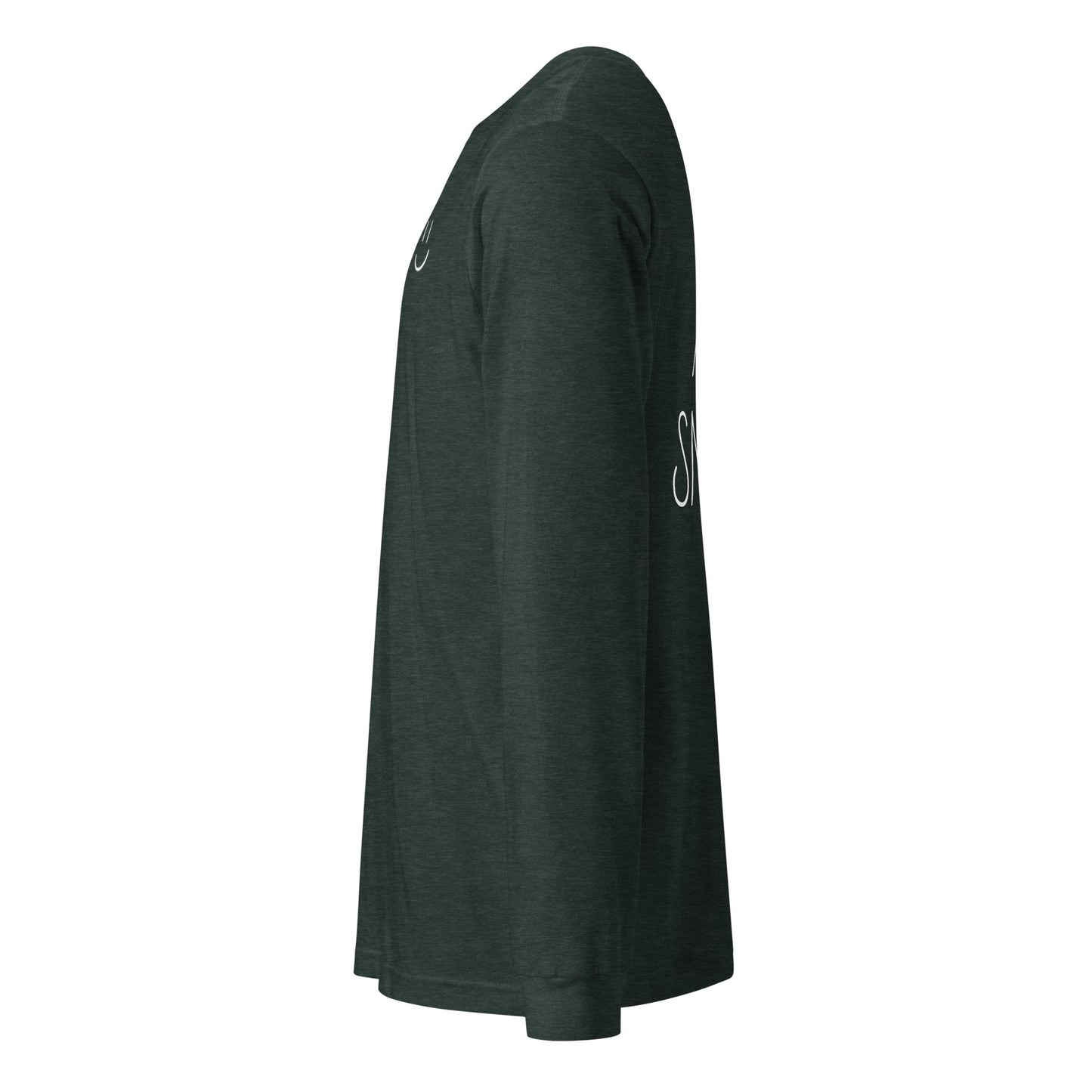 Keep Smiling Long Sleeve T Shirt - ALL CAPS
