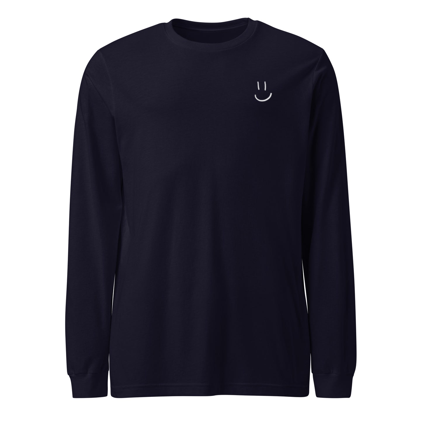 Keep Smiling Long Sleeve T Shirt - ALL CAPS