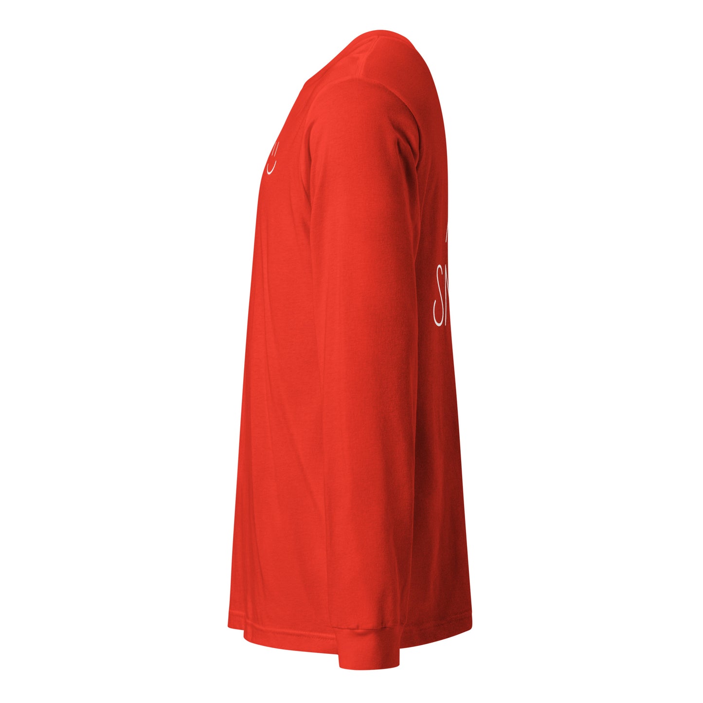 Keep Smiling Long Sleeve T Shirt - ALL CAPS