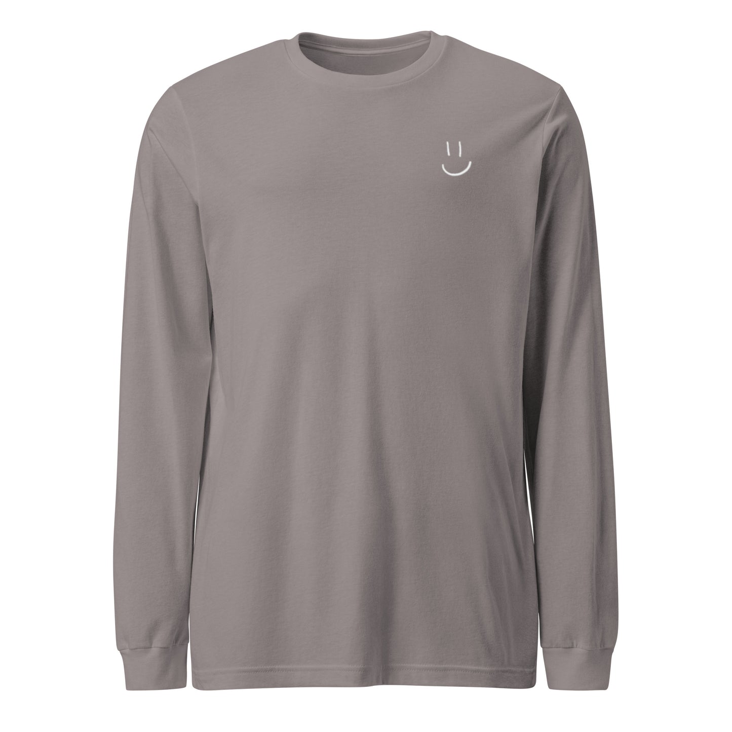 Keep Smiling Long Sleeve T Shirt - ALL CAPS