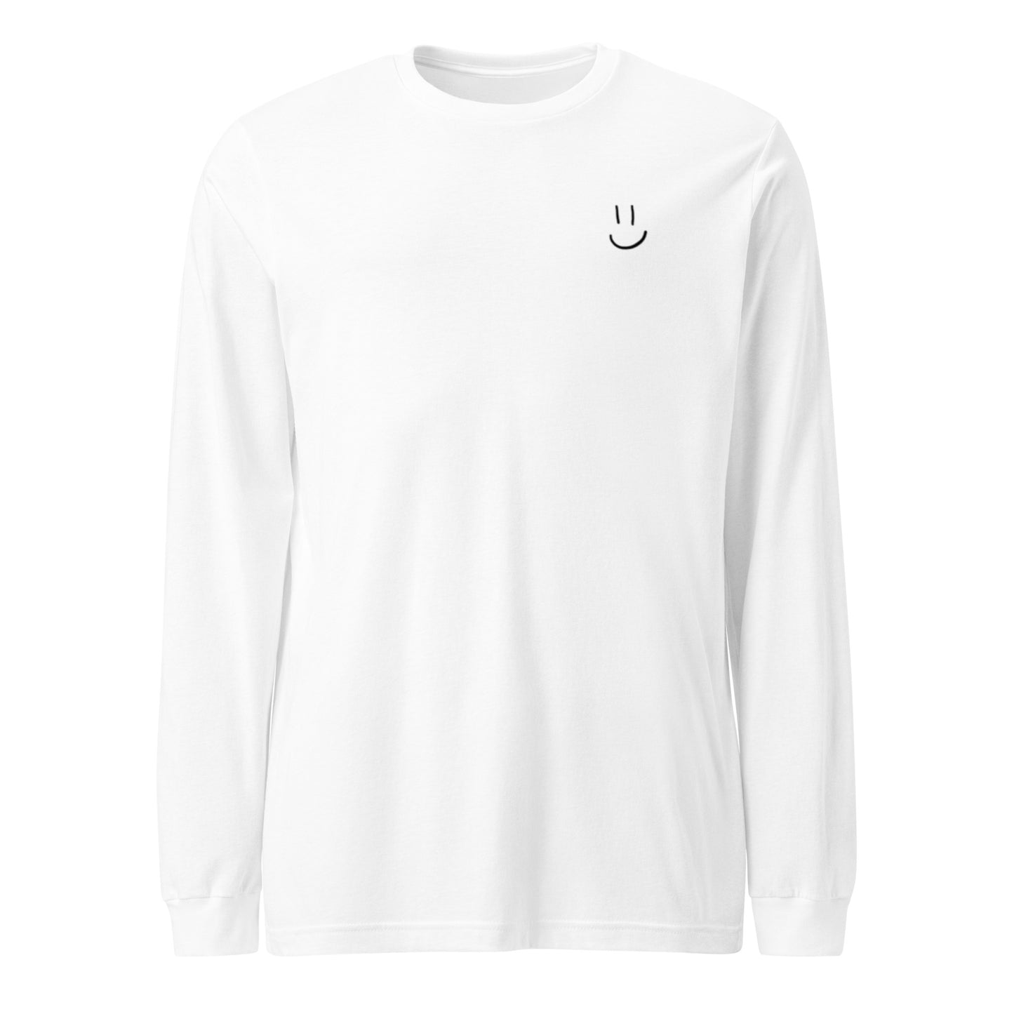 Keep Smiling Long Sleeve T Shirt - ALL CAPS