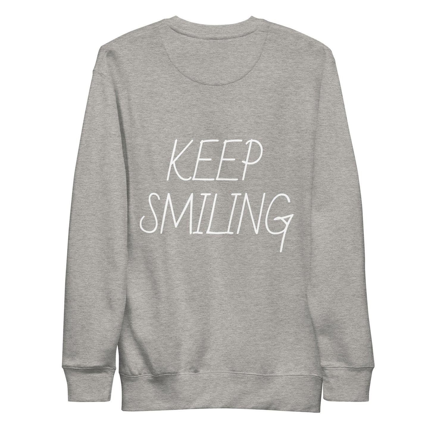 Keep Smiling Crewneck - ALL CAPS