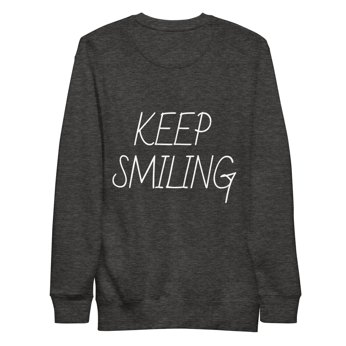 Keep Smiling Crewneck - ALL CAPS