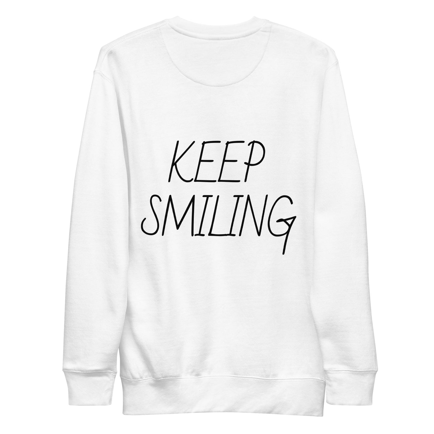 Keep Smiling Crewneck - ALL CAPS